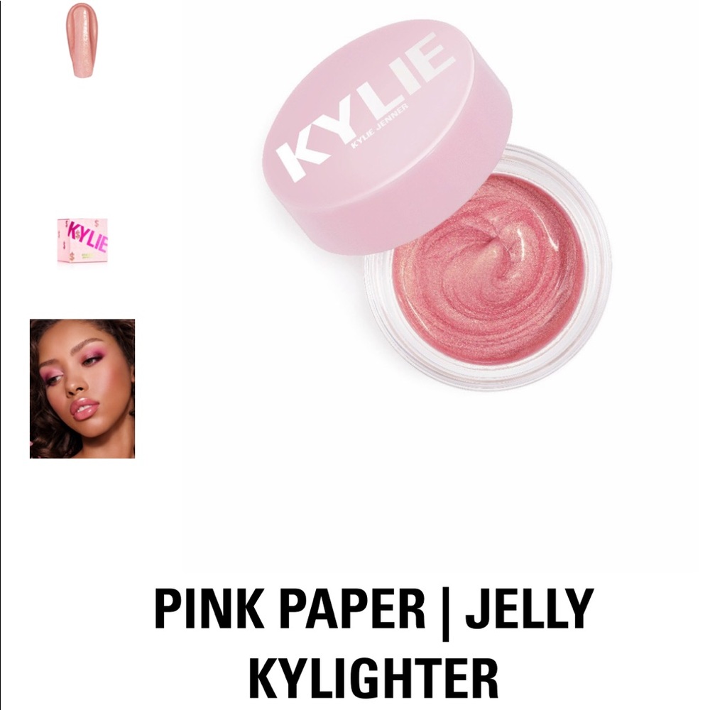Kylie Pink Paper Jelly Kylighter NWT